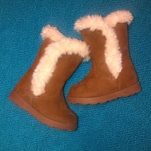 Cat & Jack size 4 chestnut Katrina style tot boots